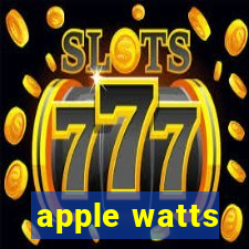 apple watts