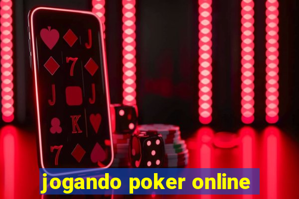 jogando poker online