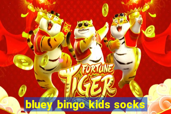 bluey bingo kids socks