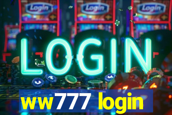 ww777 login