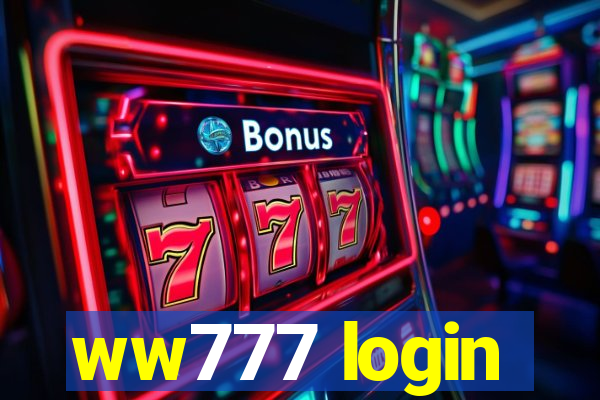 ww777 login