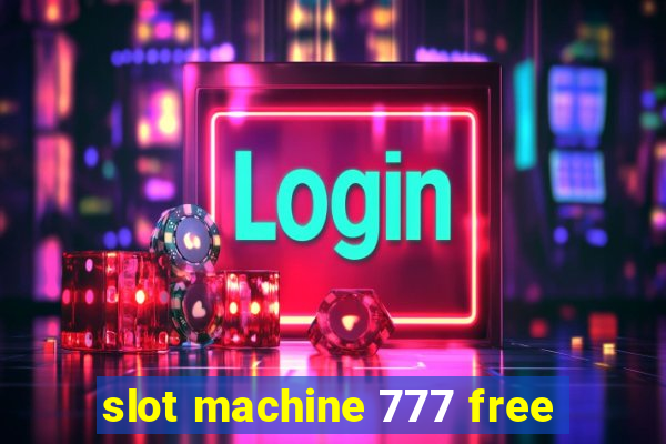 slot machine 777 free