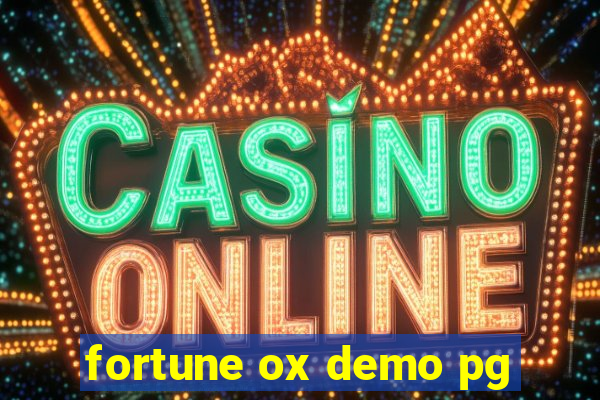 fortune ox demo pg