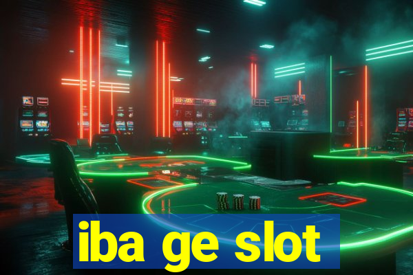 iba ge slot