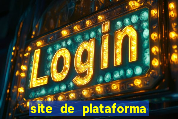 site de plataforma de jogos