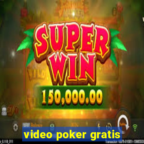 video poker gratis