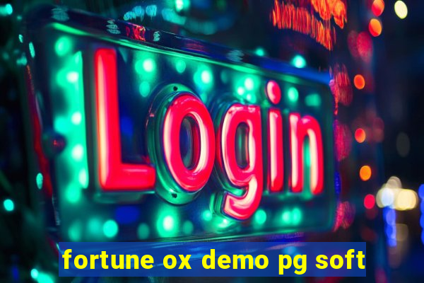 fortune ox demo pg soft