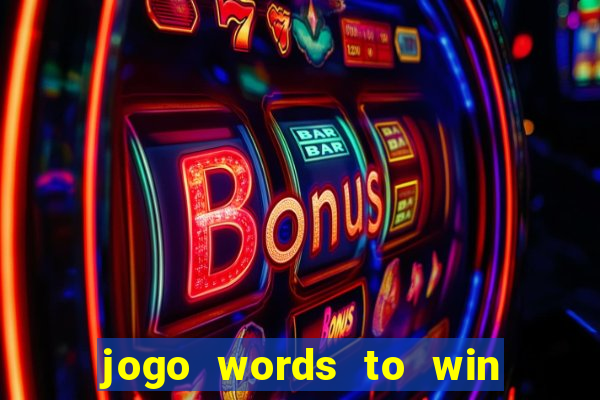 jogo words to win paga mesmo