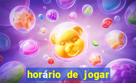 horário de jogar fortune rabbit