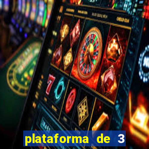 plataforma de 3 reais pg