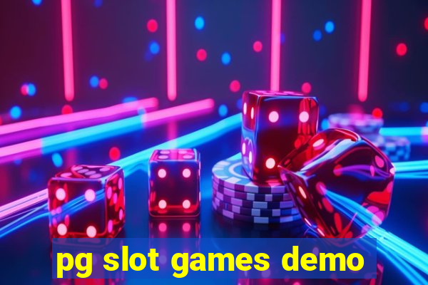 pg slot games demo