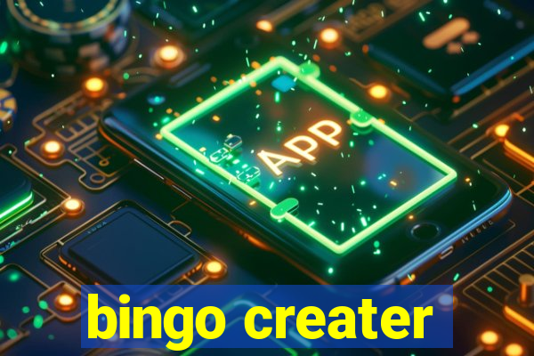 bingo creater