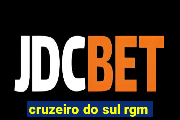 cruzeiro do sul rgm