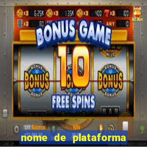 nome de plataforma de jogos