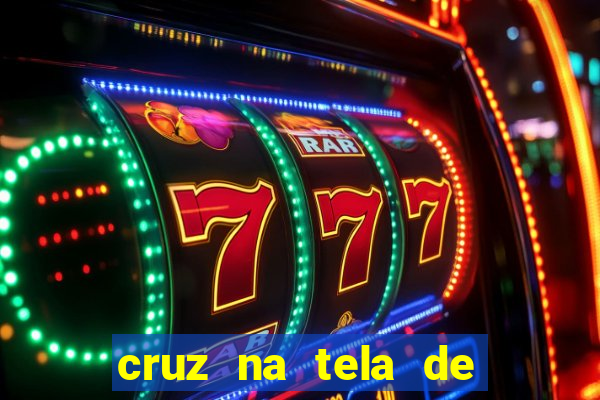 cruz na tela de cruz das