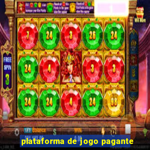 plataforma de jogo pagante