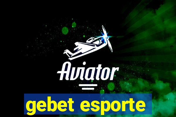 gebet esporte