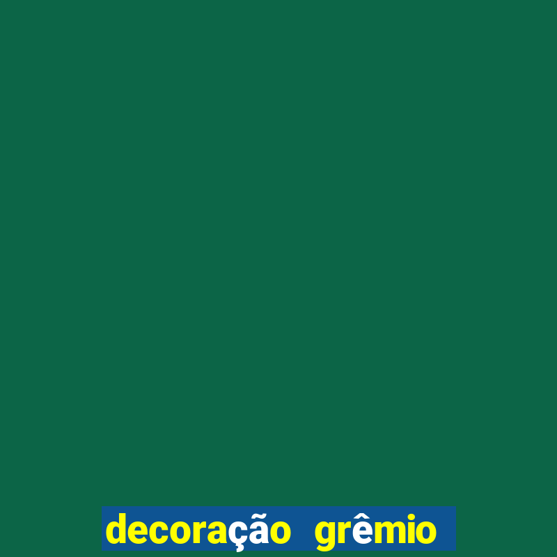 decoração grêmio para imprimir