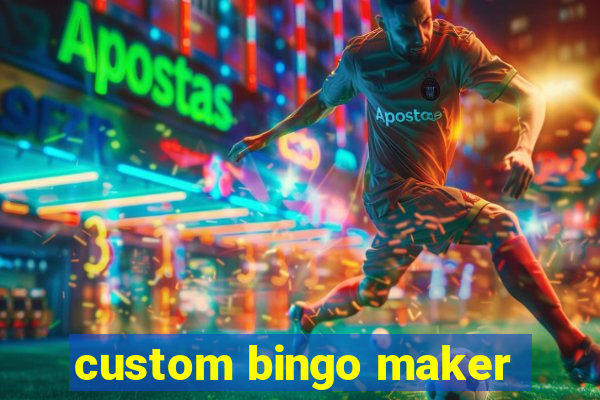 custom bingo maker