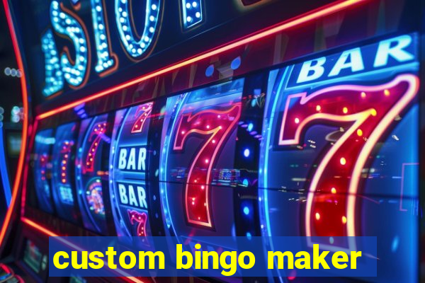 custom bingo maker