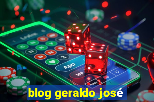 blog geraldo josé