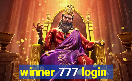 winner 777 login