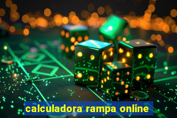 calculadora rampa online