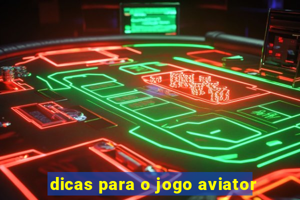 dicas para o jogo aviator