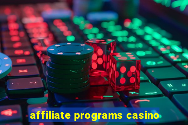 affiliate programs casino