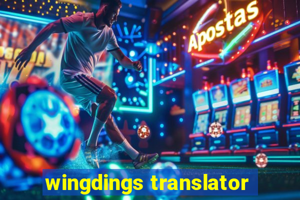 wingdings translator