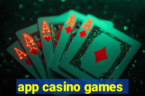 app casino games