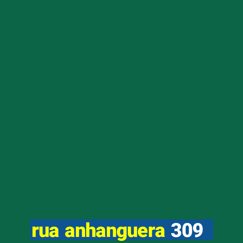 rua anhanguera 309