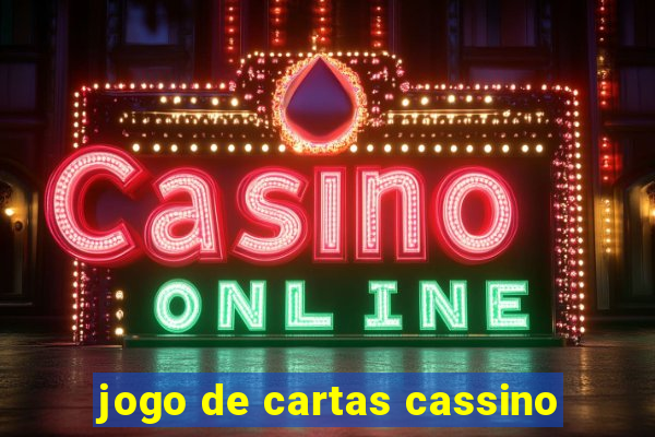 jogo de cartas cassino