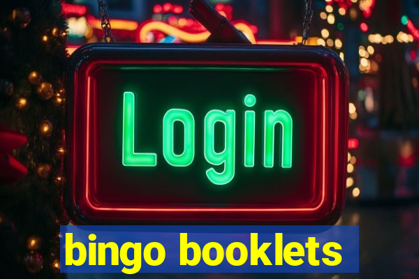 bingo booklets