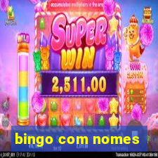 bingo com nomes