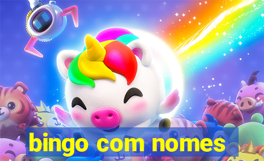 bingo com nomes