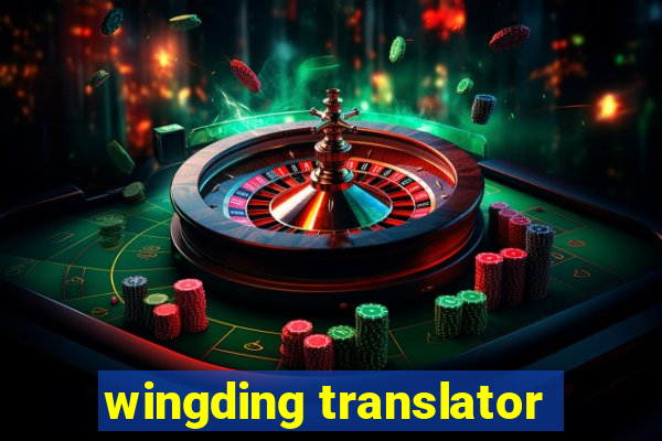 wingding translator