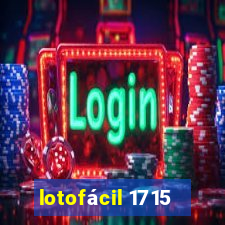 lotofácil 1715