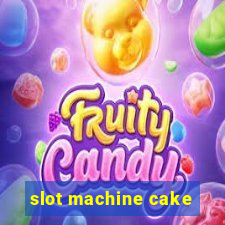 slot machine cake