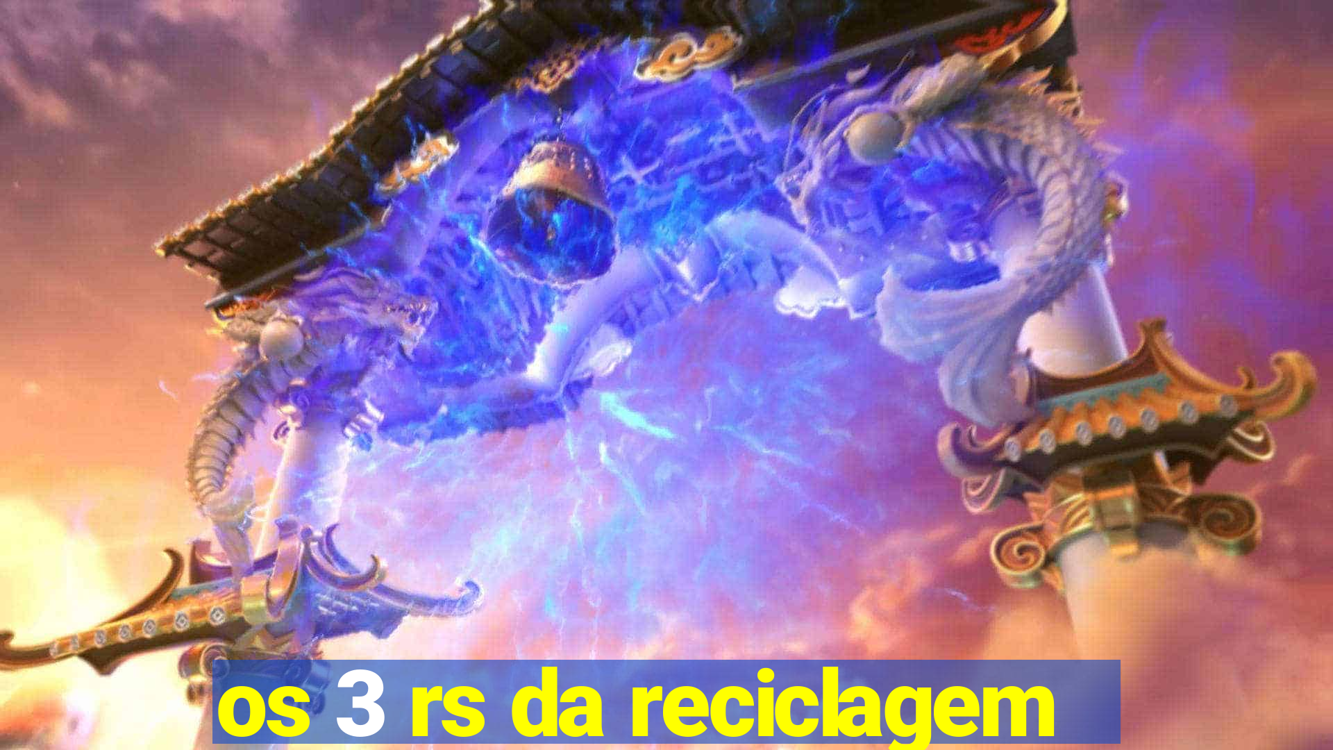 os 3 rs da reciclagem