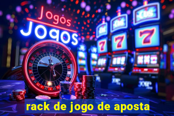 rack de jogo de aposta