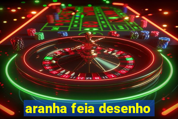 aranha feia desenho