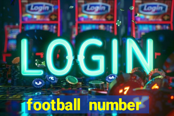 football number necklaces gold