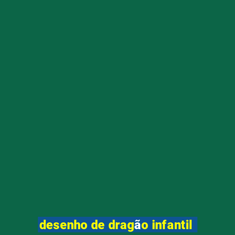 desenho de dragão infantil