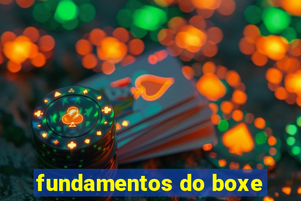 fundamentos do boxe