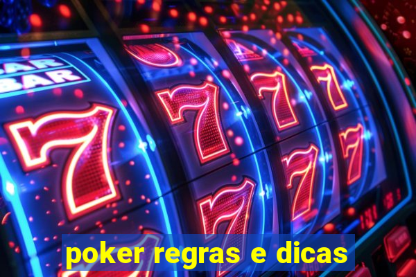 poker regras e dicas