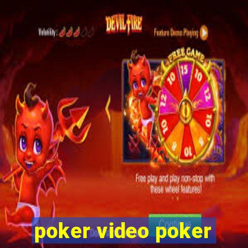 poker video poker