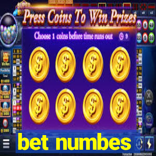 bet numbes