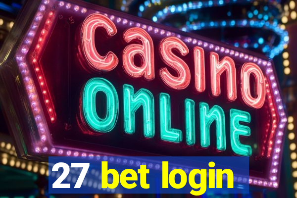 27 bet login