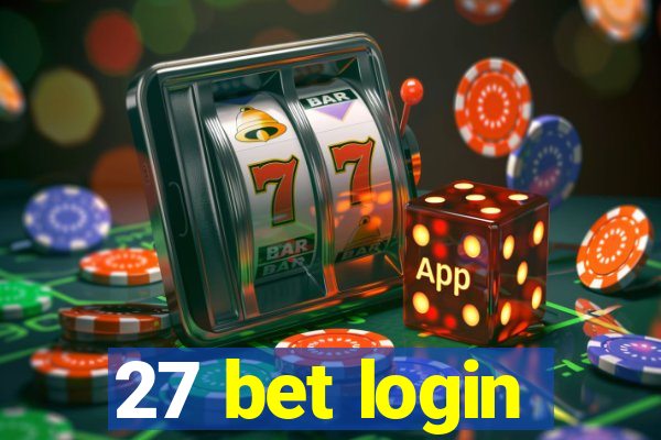 27 bet login